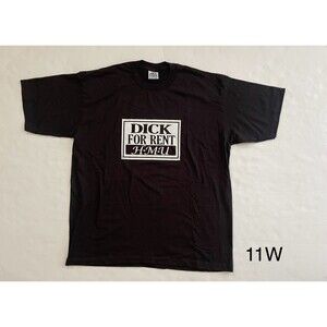 Funny D For Rent‎ HMU Black Shirt 2XL